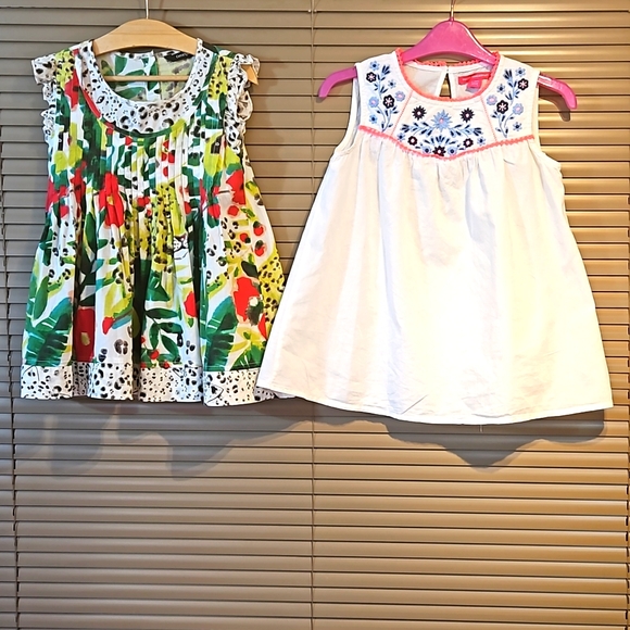 Girls 6-7 yrs bundle: 2 tops, used but immaculate condition summer beach holiday - Picture 6 of 7